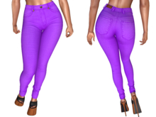 KATHLEEN'S JEANS FOR LEGACY BODY-PURPLE-PLUS