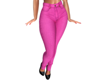 KATHLEEN'S JEANS FOR KUPRA BODY-PINK-PLUS