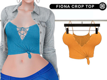 Addams "Fiona" Crop Top -Mesh- Maitreya, Belleza, Slink #30