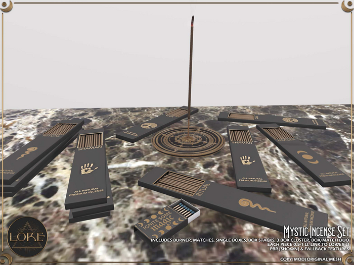 LORE Mystic Incense Set 