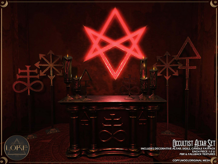 LORE Occultist Altar Set 