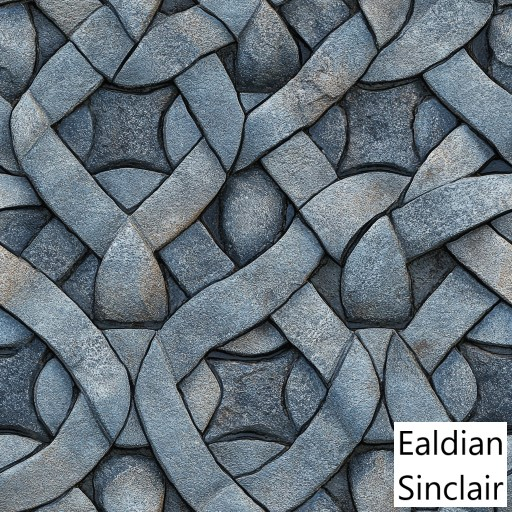 Carved Celtic Stone Wall Seamless Texture