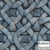 Carved Celtic Stone Wall Seamless Texture