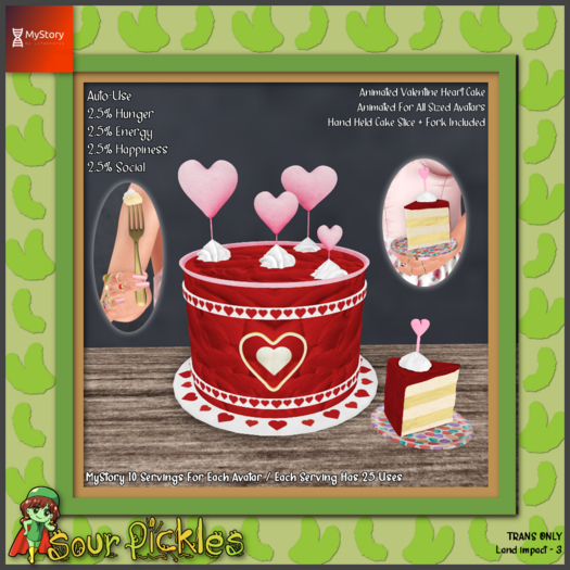 [SP] MyStory Heart Love Cake