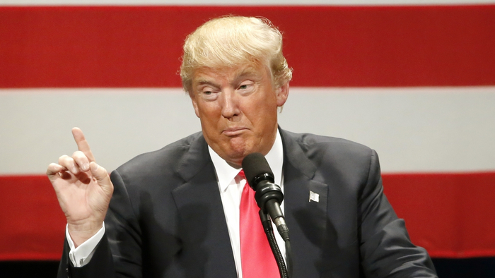  Trump- "too much winning" gesture