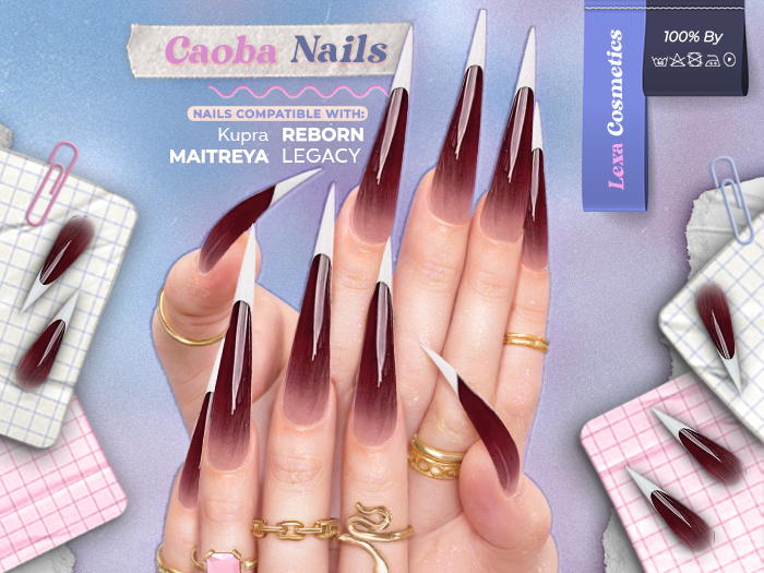 Lexa - Caoba Needle Nails