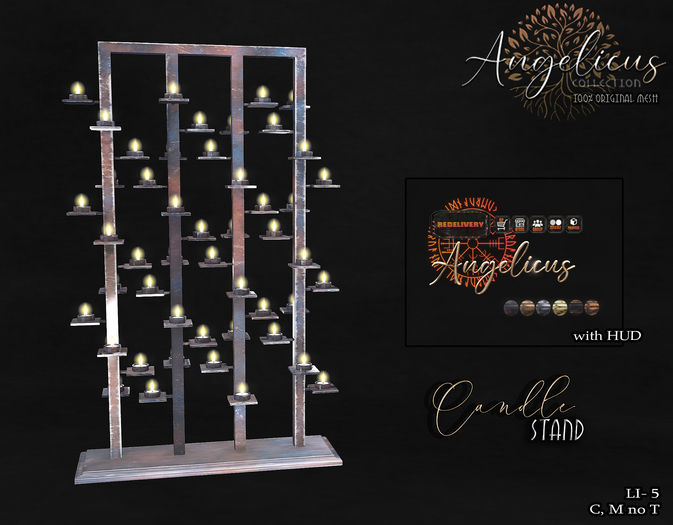 .AngelicUs.  Candle stand 