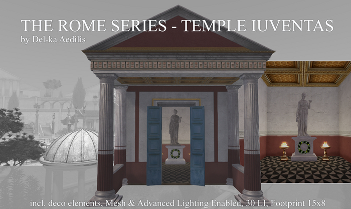 The Rome Series - Temple Iuventas c,m