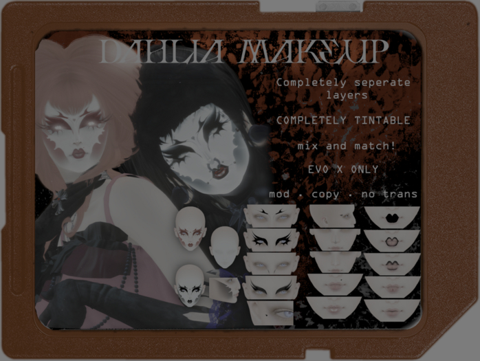 PIXELBATH! DAHLIA MAKEUP