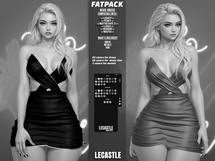 [LECASTLE] Nixie Dress *DEMO* 