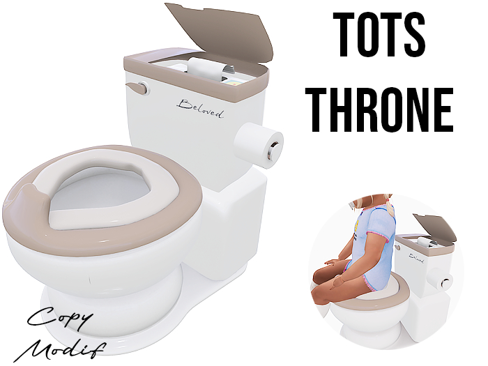 {Beloved} Tots Potty Throne