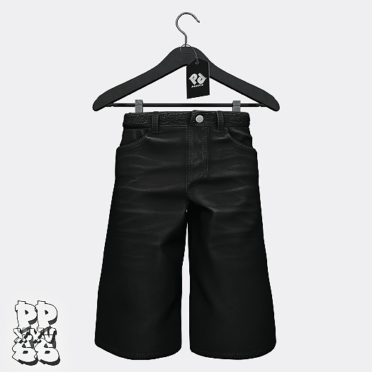 Poppin. Kelte Shorts (Black)