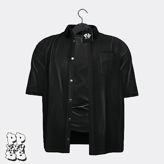 Poppin. Kelte Shirt (Black)