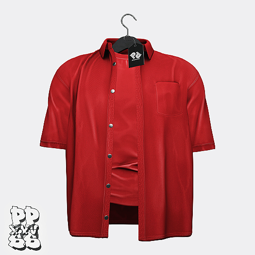 Poppin. Kelte Shirt (Red)