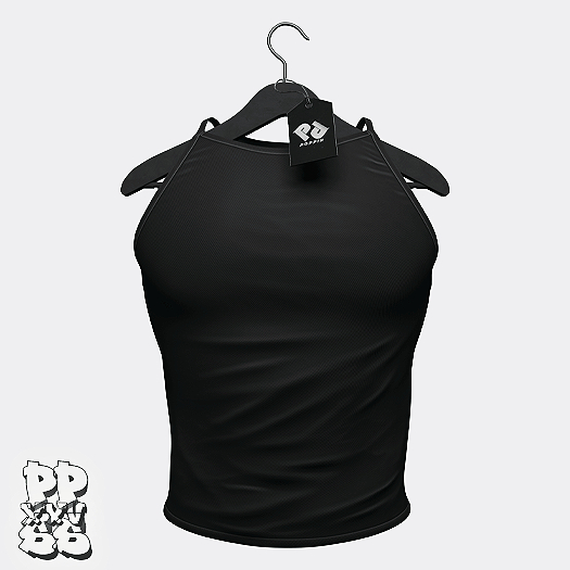Poppin. Nique Tank (Black)