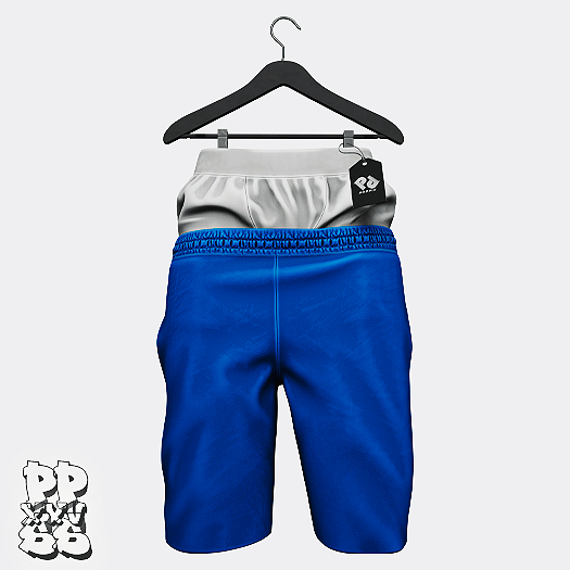 Poppin. Jadyn Shorts (Blue)