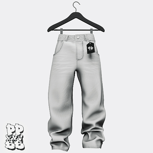 Poppin. Sujio Pants (White)
