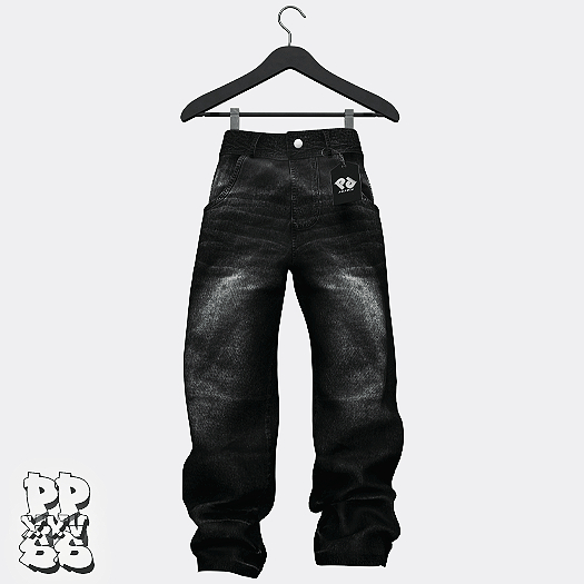 Poppin. Sujio Pants (Denim Black)