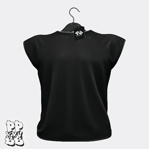 Poppin. Tage Tank (Black)