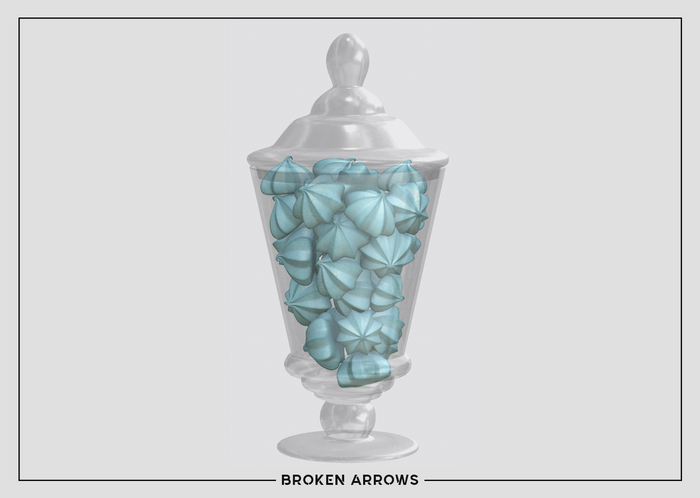 BROKEN ARROWS - Sweet Taste - Meringues - Blue 