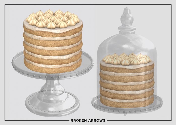 BROKEN ARROWS - Sweet Taste - Meringue Cake - Yellow