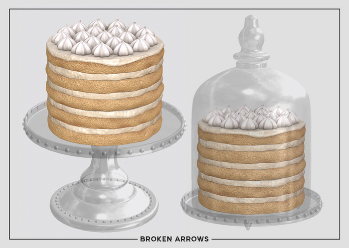 BROKEN ARROWS - Sweet Taste - Meringue Cake - Cream