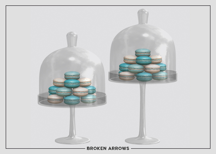 BROKEN ARROWS - Sweet Taste - Macarons - Blue