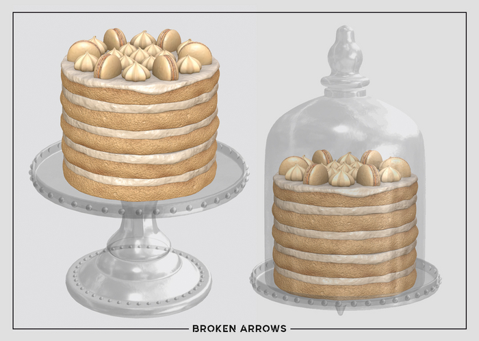BROKEN ARROWS - Sweet Taste - Macaron Cake - Yellow 