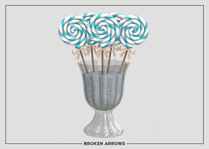 BROKEN ARROWS - Sweet Taste - Lollipops - Blue 