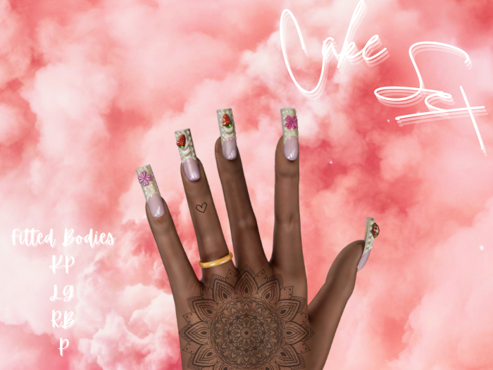 !Cuticles - Cake Set