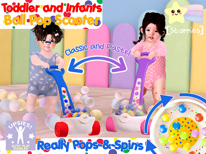 [Starries] Ball Pop Pusher In & Td