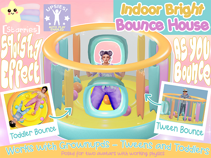 [Starries] Indoor Bounce House Brights