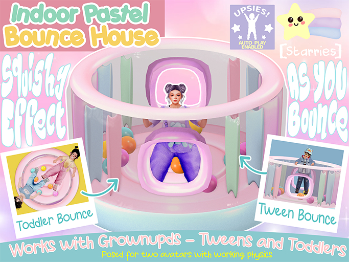 [Starries] Indoor Bounce House Pastel