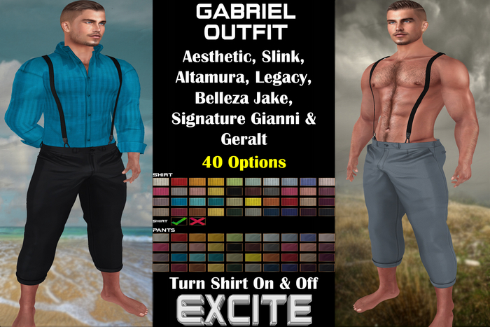 Excite Gabriel Outfit