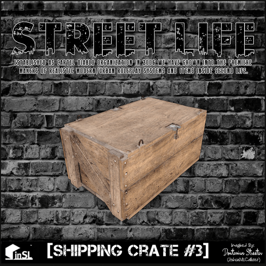 Street Life: Shipping Crate #3