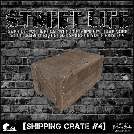 Street Life: Shipping Crate #4
