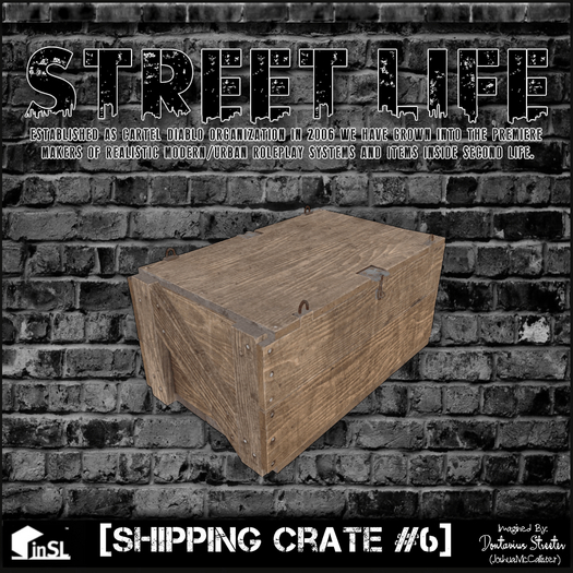 Street Life: Shipping Crate #6