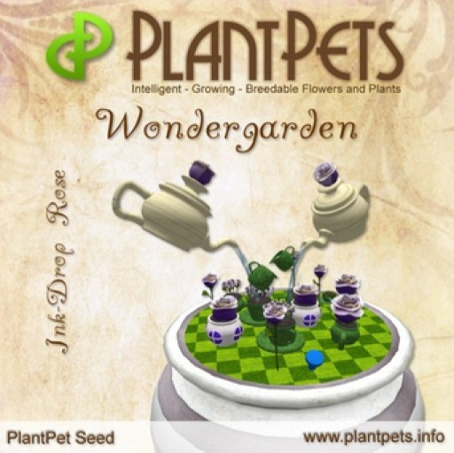 PlantPet Seed [Wondergarden *Ink-Drop Rose*]