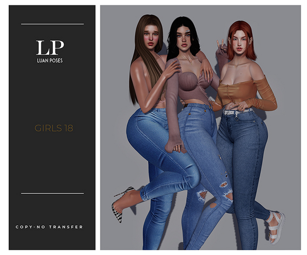 Luan Poses Girls 18