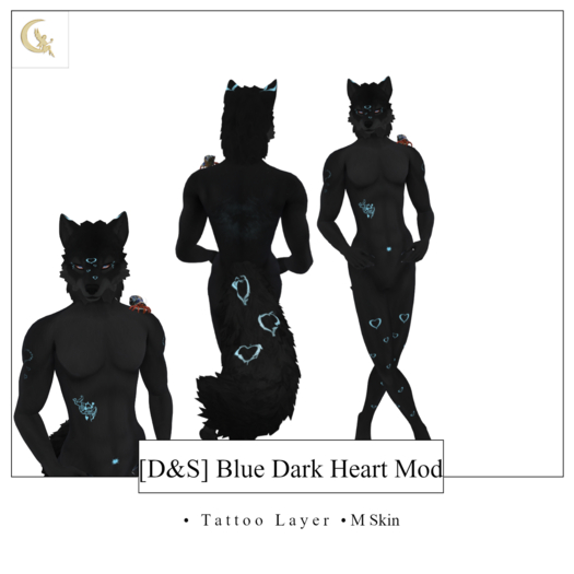 [D&S]Blue Dark Heart Mod M