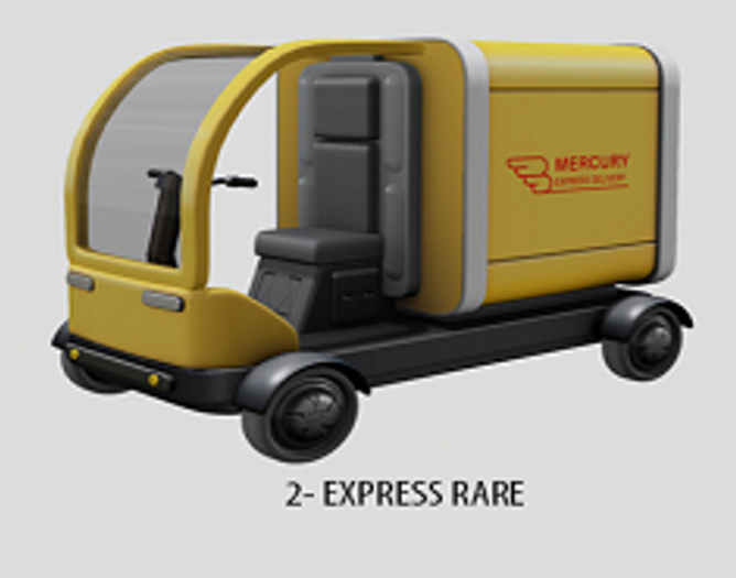2. Serenity Style-  Mini electric delivery van EXPRESS RARE