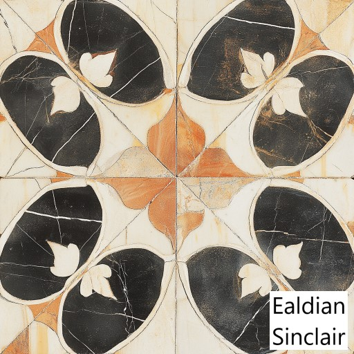 Marble Inlaid Floor Seamless Texture