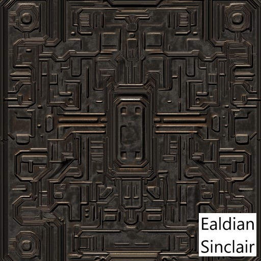 Second Life Marketplace - Steel Space Station Wall Seamless Texture