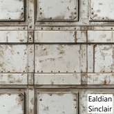 Worn Painted Metal Wall Seamless Texture