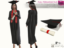 MI963222 Ladies Graduation Gown MAITREYA