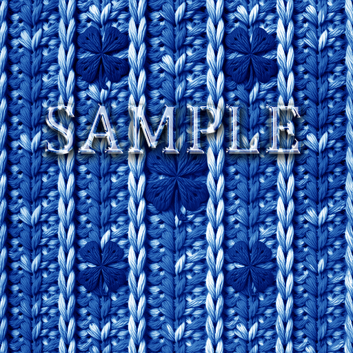 Zoy Texture [ Elegant Shamrock Knit Seamless 03 ] F
