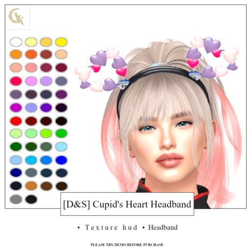 [D&S] Cupid's Heart Headband's