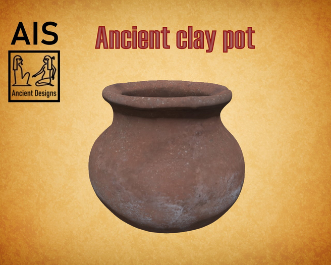 Ancient clay pottery - clay pot