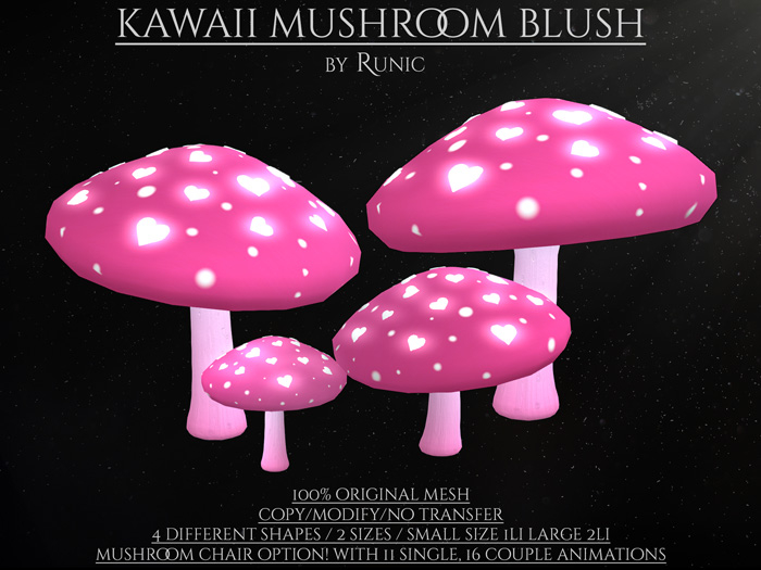 .: Runic :. Kawaii Mushroom Blush