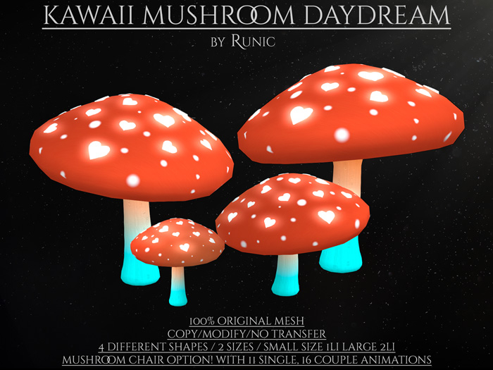 .: Runic :. Kawaii Mushroom Daydream
